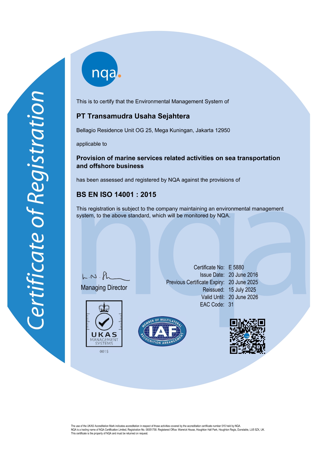 ISO 14001:2015